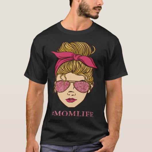 Always A Mom Life For Me Marriage Parents Family Tシャツ (正面)