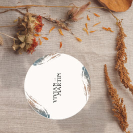 Always and for Eternity Wedding ラウンドシール