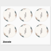 Always and for Eternity Wedding ラウンドシール (シート)