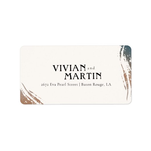 Always and for Eternity Wedding Address ラベル (正面)