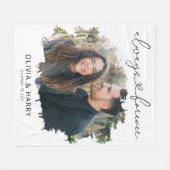 Always and Forever 結婚 Couleの写真 フリースブランケット (正面(横))