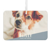 Always and Forever Pet記念モダン写真 カーエアーフレッシュナー (裏面)