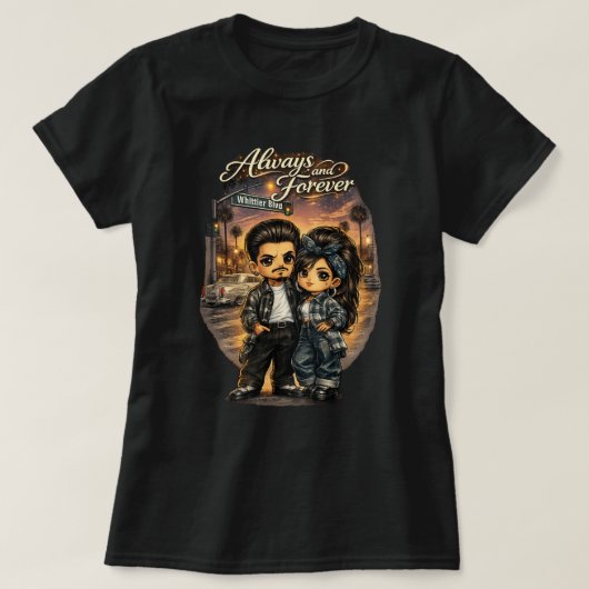 Always and Forever Tシャツ (デザイン正面)