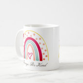 Always Be Kind -やる気を起こさせる引用文 コーヒーマグカップ (正面左)