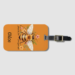 Always be your own Queen Bee. Personalized ラゲッジタグ