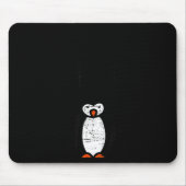 Always Be Yourself Funny Penguin Quote Design  マウスパッド (正面)