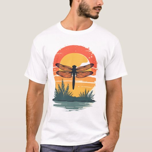 Always Be Yourself Unless You Can Be A Dragonfly Tシャツ (正面)