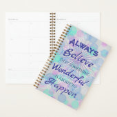 Always Believe Wonderful Planner プランナー手帳 (ディスプレー)