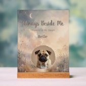 Always Beside Me ペットメモリアル コテージコア アクリルサイン (ニュートラル)