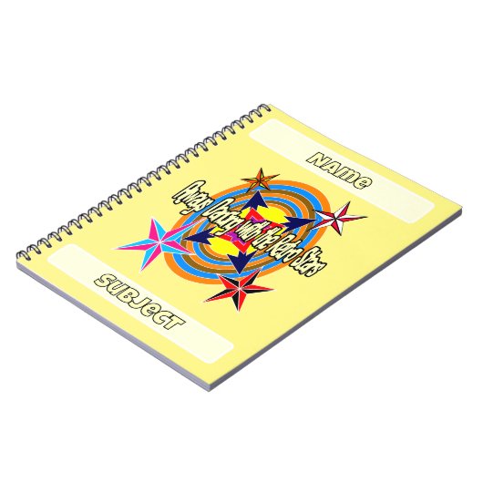 Always dancing with the Retro stars  ノートブック (左側)