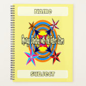 Always dancing with the Retro stars  プランナー手帳 (正面)