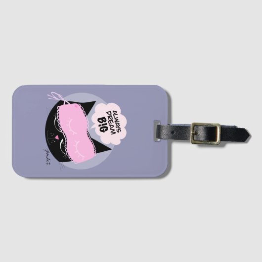 Always Dream Big – 荷札 ラゲッジタグ (正面横)