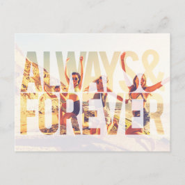 Always & Forever Bridesmaid提案書はがき ポストカード
