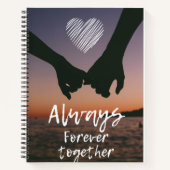 Always Forever Together ノートブック (正面)