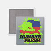 Always Fresh Haiti マグネット (正面/裏面)