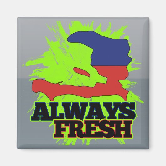 Always Fresh Haiti マグネット (正面)