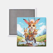 Always funny with aunty マグネット (正面/裏面)