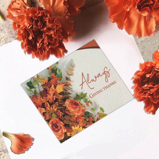 Always Giving Thanks ポストカード
