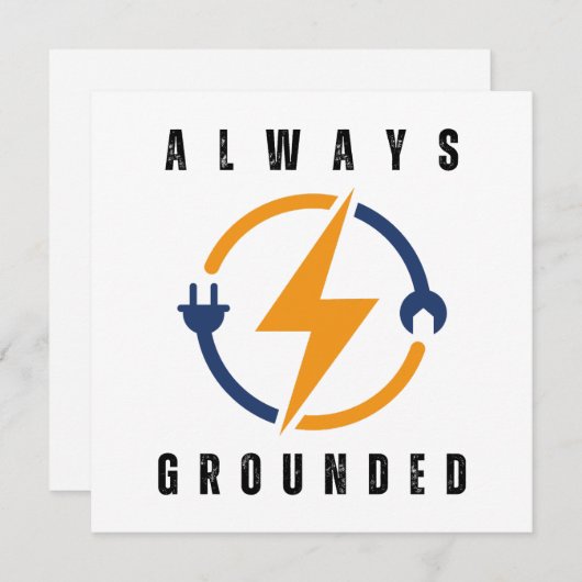 always grounded funny electrician シーズンカード (正面/裏面)