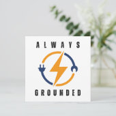 always grounded funny electrician シーズンカード (スタンド正面)