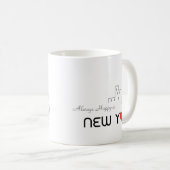 Always Happy in New York コーヒーマグカップ (正面右)