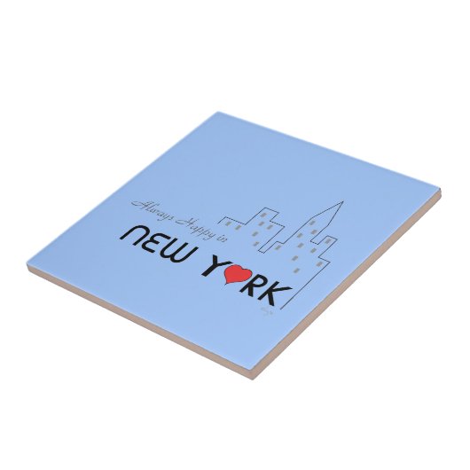 Always Happy in New York タイル (側面)