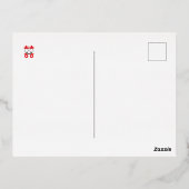 always in love foil invitation postcard 箔招待状ポストカード (裏面)