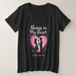 Always in My Women's T-shirt - Sweet and Sen プラスサイズTシャツ