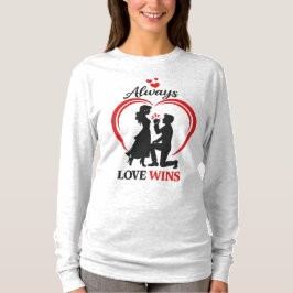 Always Love Wins Classic Unisex Long Sleeve Tee Tシャツ