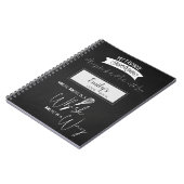 Always Made With Loveタイポグラフィレシピコレクション ノートブック (左側)