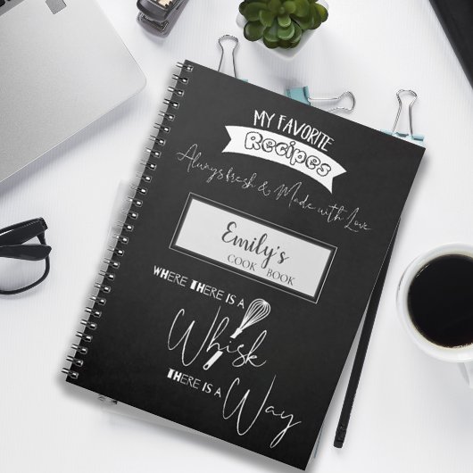 Always Made With Loveタイポグラフィレシピコレクション ノートブック