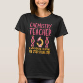 Always Making Solutions化学先生科学 Tシャツ (正面)