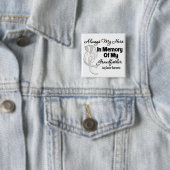 Always My Hero In Memory祖父母肺がん 缶バッジ (インサイチュ)