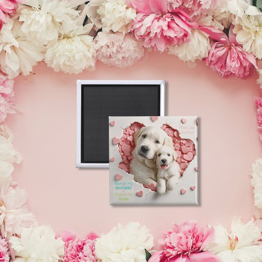 Always my Mother – 犬の母とベビー母の日 マグネット
