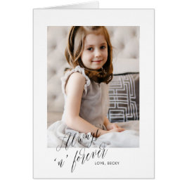 Always n Forever Father's Day Greeting Card