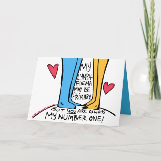 「Always Number One」第1原発リンパ浮腫・カード カード (正面)
