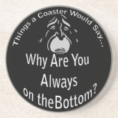 Always on the Bottom Dark Coaster コースター (正面)