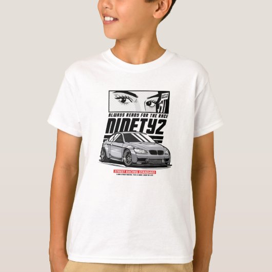 Always Ready for the Race Tシャツ (正面)