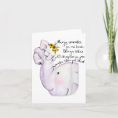 Always Remember You Are Braver Than You Believe Mo カード (正面)