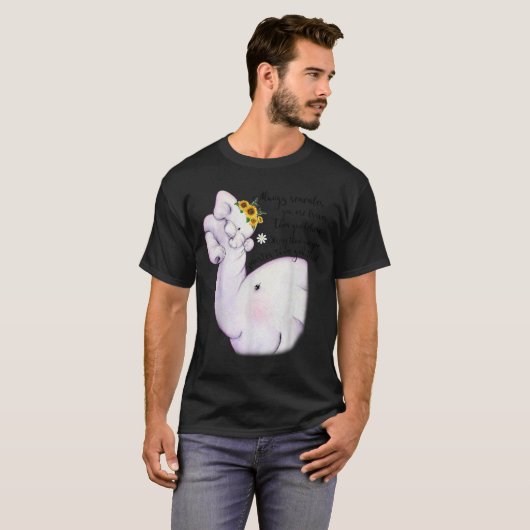 Always Remember You Are Braver Than You Believe Mo Tシャツ (正面フル)