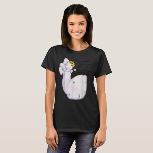 Always Remember You Are Braver Than You Believe Mo Tシャツ (正面フル)