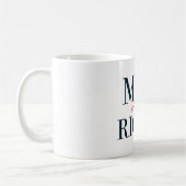 Always Right Classic White夫人のマグ コーヒーマグカップ (左)