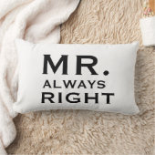 Always Right Pillowcases Pillowカップルの陽気な氏 ランバークッション (ブランケット)