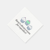 Always Roomのカップケーキ スタンダードカクテルナプキン (角)