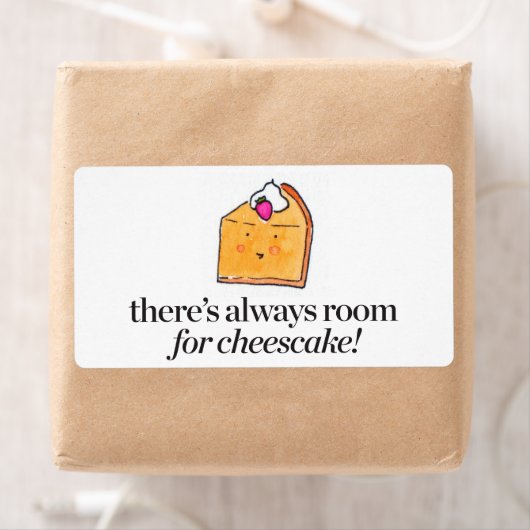 Always Room for Cheesecake ラベル (インサイチュ)