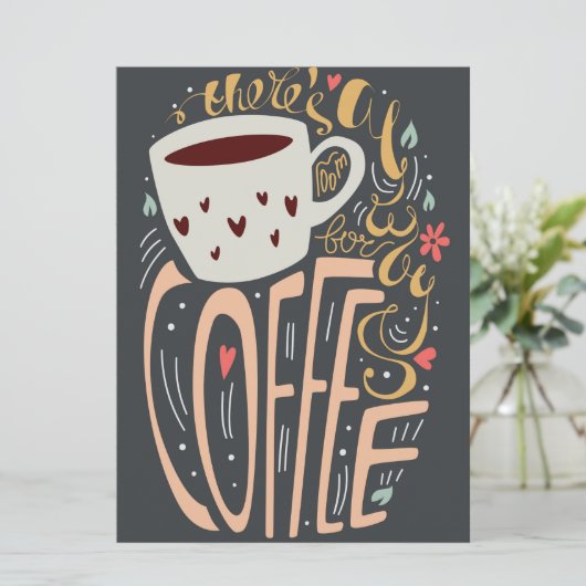 Always Room for Coffeeタイポグラフィ (スタンド正面)