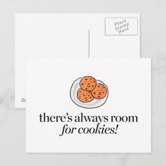 Always Room for Cookie ポストカード (正面/裏面)