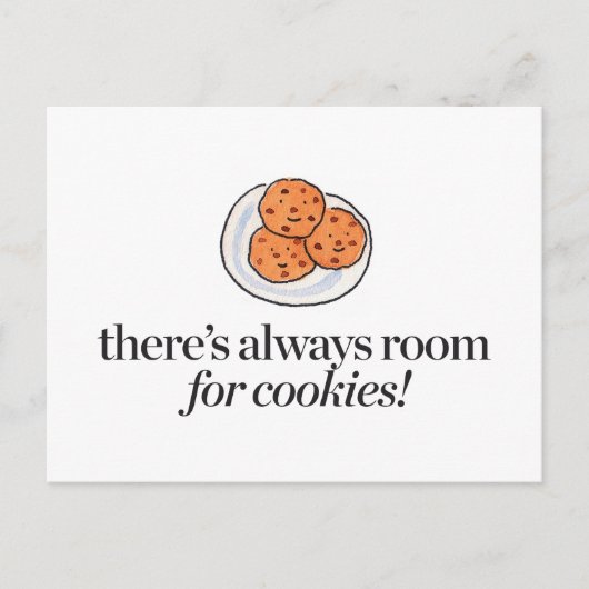 Always Room for Cookie ポストカード (正面)