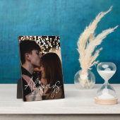 Always Script パーソナライズされた Couls写真 フォトプラーク (側面)