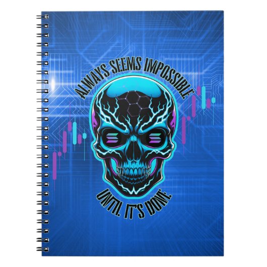 Always Seems | Solana | Motivation ノートブック (正面)